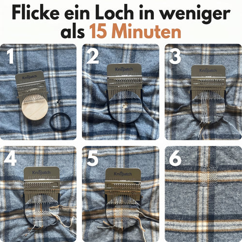 Knitpatch™ – Verwandle Verschleiß in Design