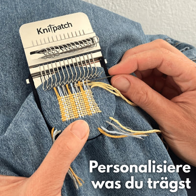 Knitpatch™ – Verwandle Verschleiß in Design