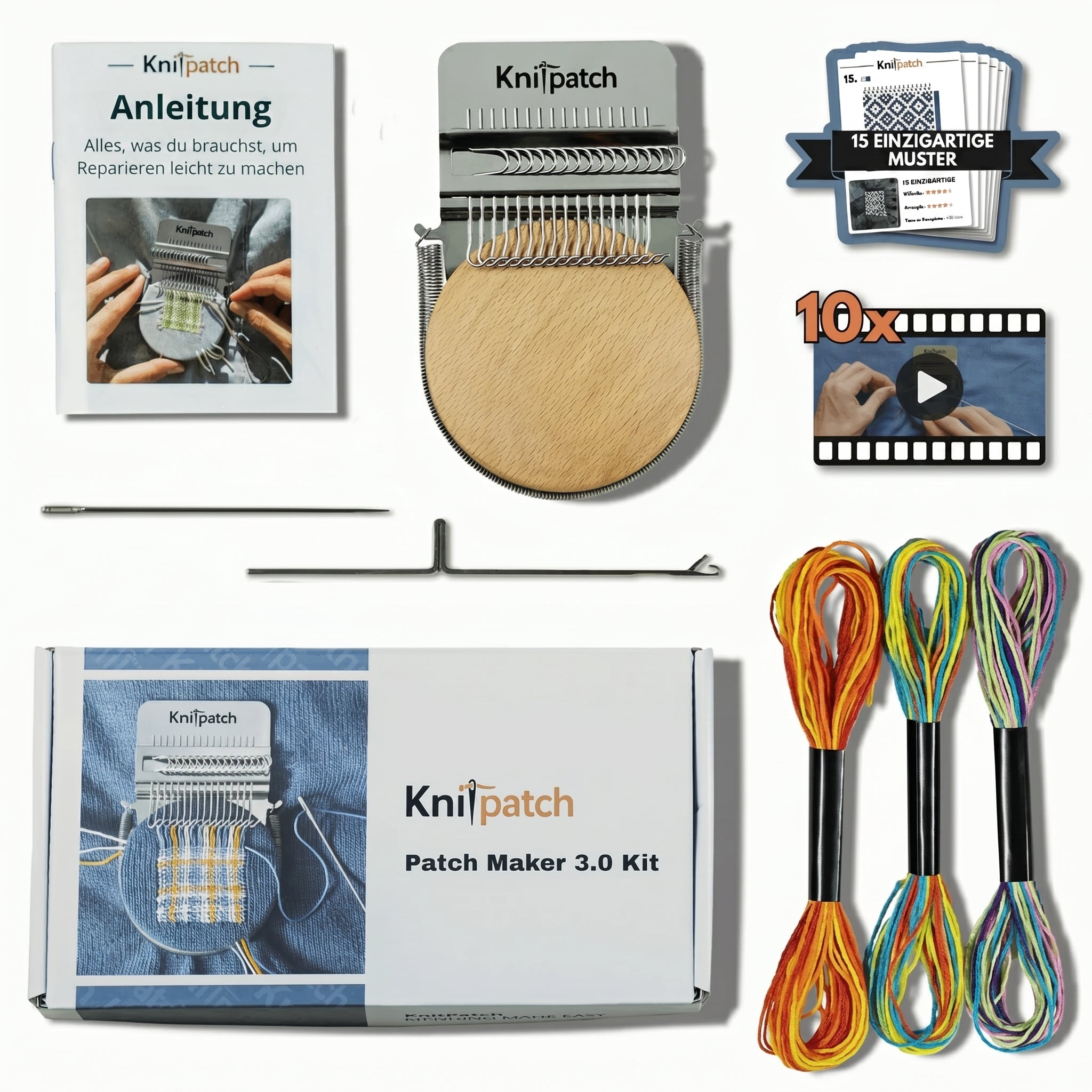 Knitpatch™ – Verwandle Verschleiß in Design