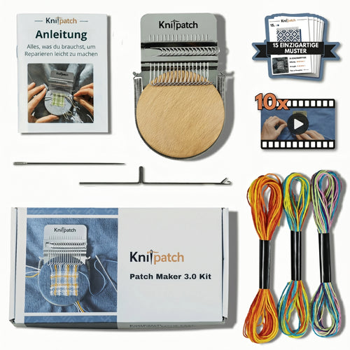 Knitpatch™ – Verwandle Verschleiß in Design