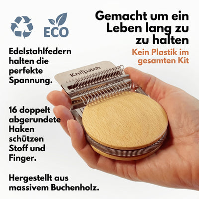 Knitpatch™ – Verwandle Verschleiß in Design