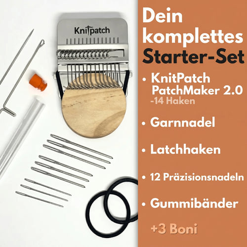 Knitpatch™ – Verwandle Verschleiß in Design