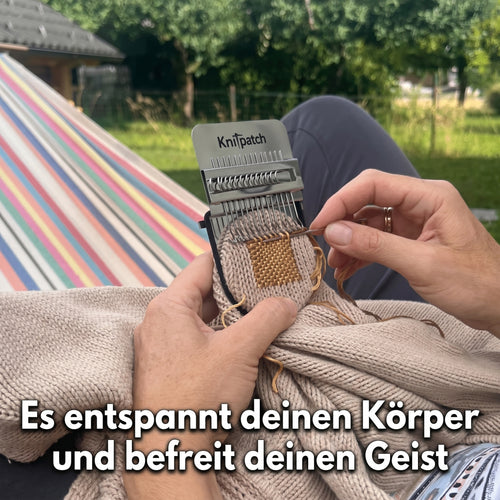 Knitpatch™ – Verwandle Verschleiß in Design